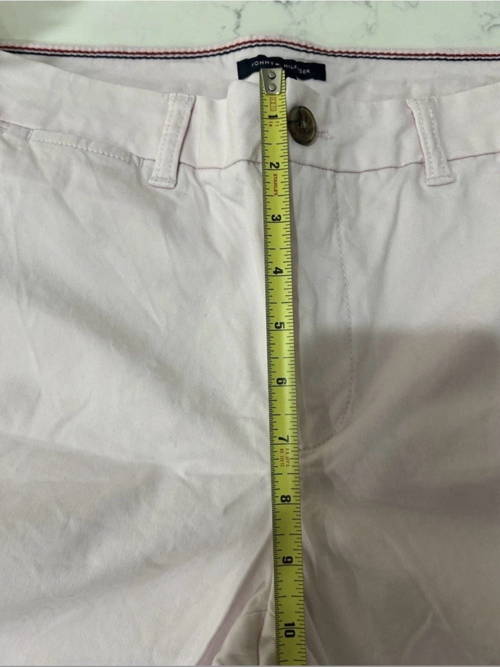 Tommy Hilfiger Women's Straight Leg Chino Pants Lot of 2 Size 8 Pink & Olive - Picture 9 of 15